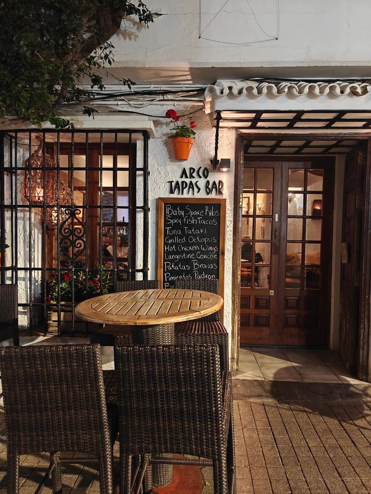 Arco Tapas Bar: the food