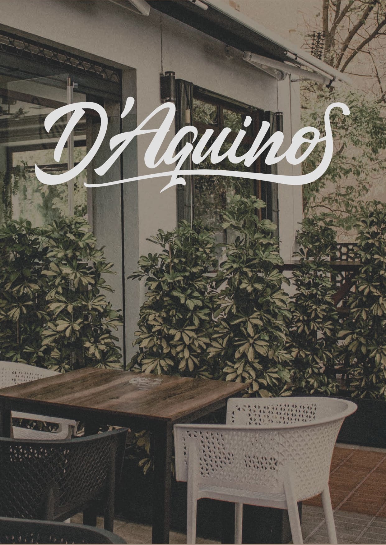 D'Aquinos Restaurant: the food