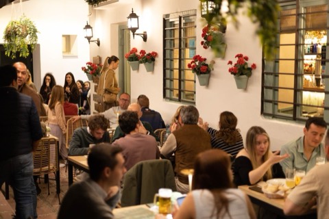 El Patio Antiguo: the room