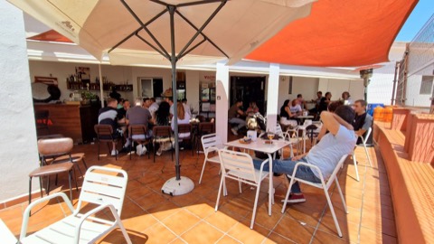 "Fiesta" El Bar del Mercao: the room
