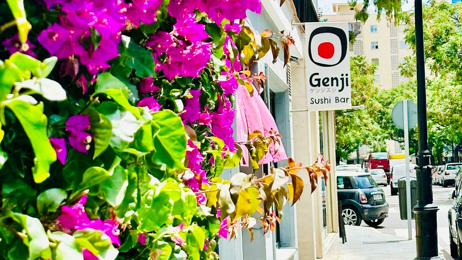 Genji Sushi Bar: the food
