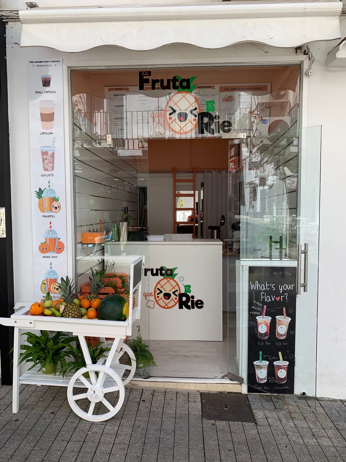 La Fruta Que Ríe: the food