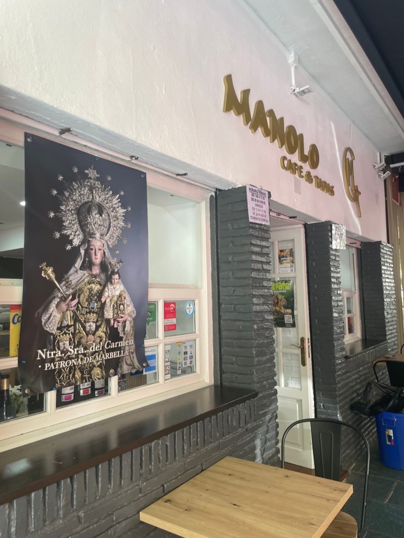 Manolo, cafe y tapas, Marbella Centro