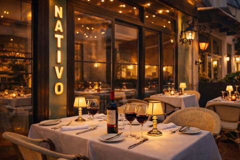 Nativo Restaurant: the room