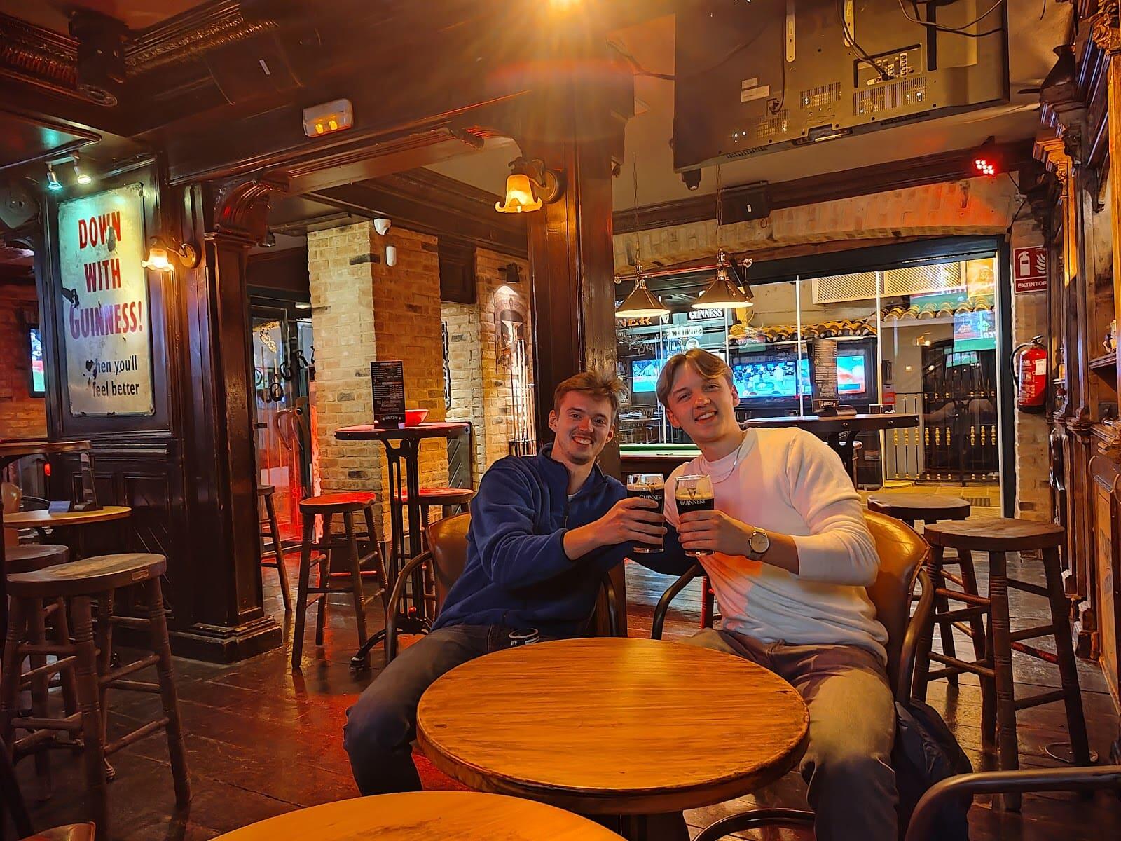 O’Grady’s Irish Pub: the food