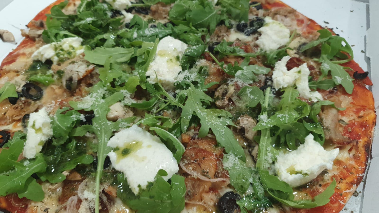 Pizza Time: the food