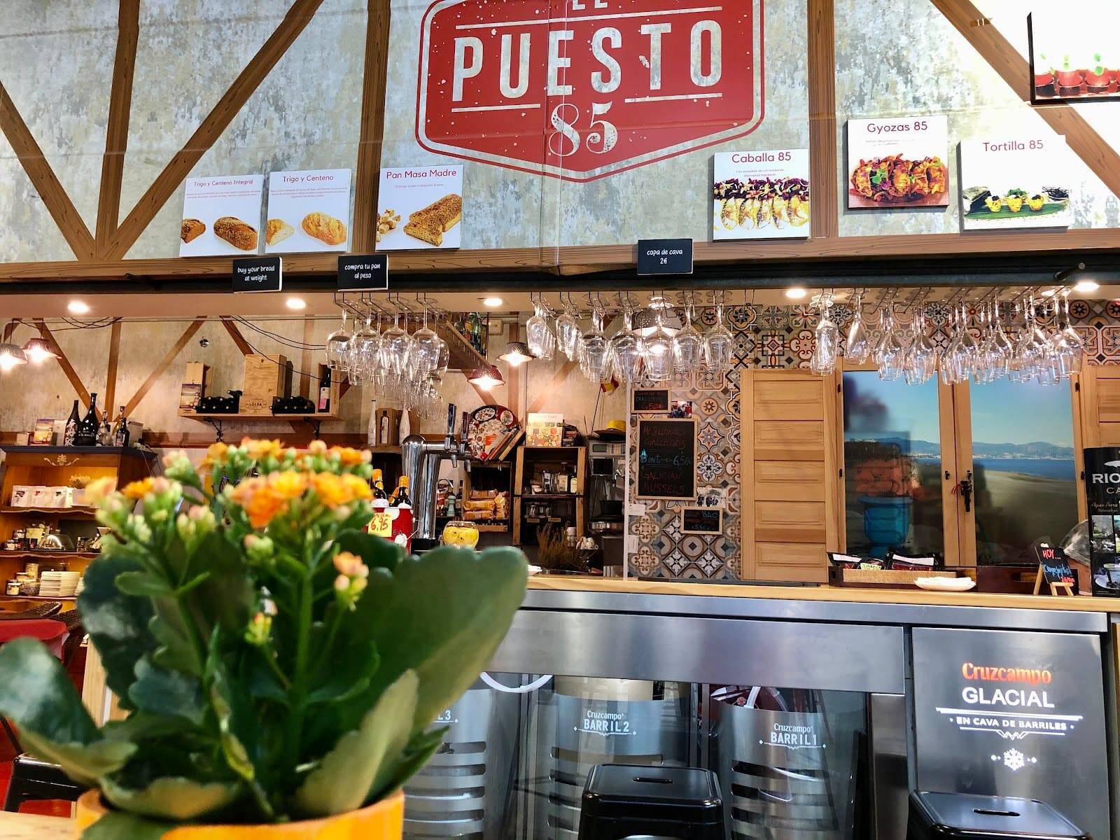 Restaurante El puesto 85: the food