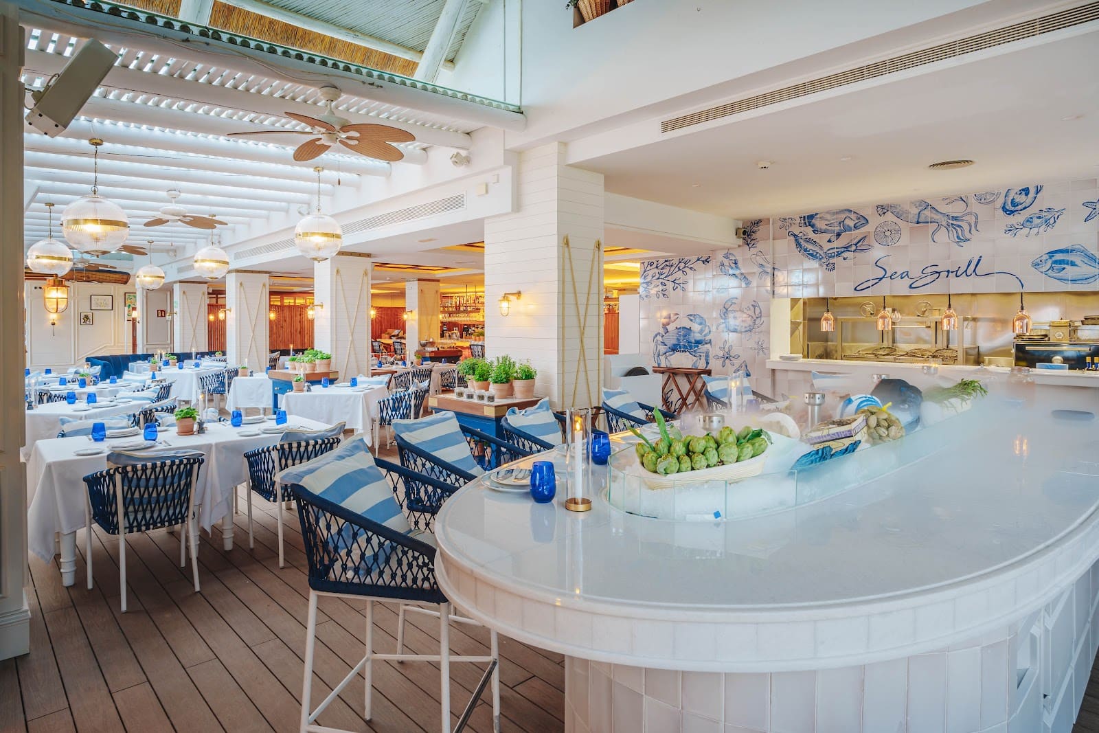 Sea Grill: the food