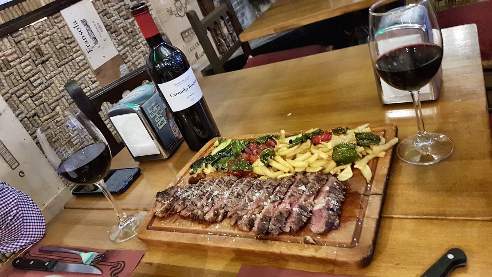 Taberna TIERRARANDA .: the food
