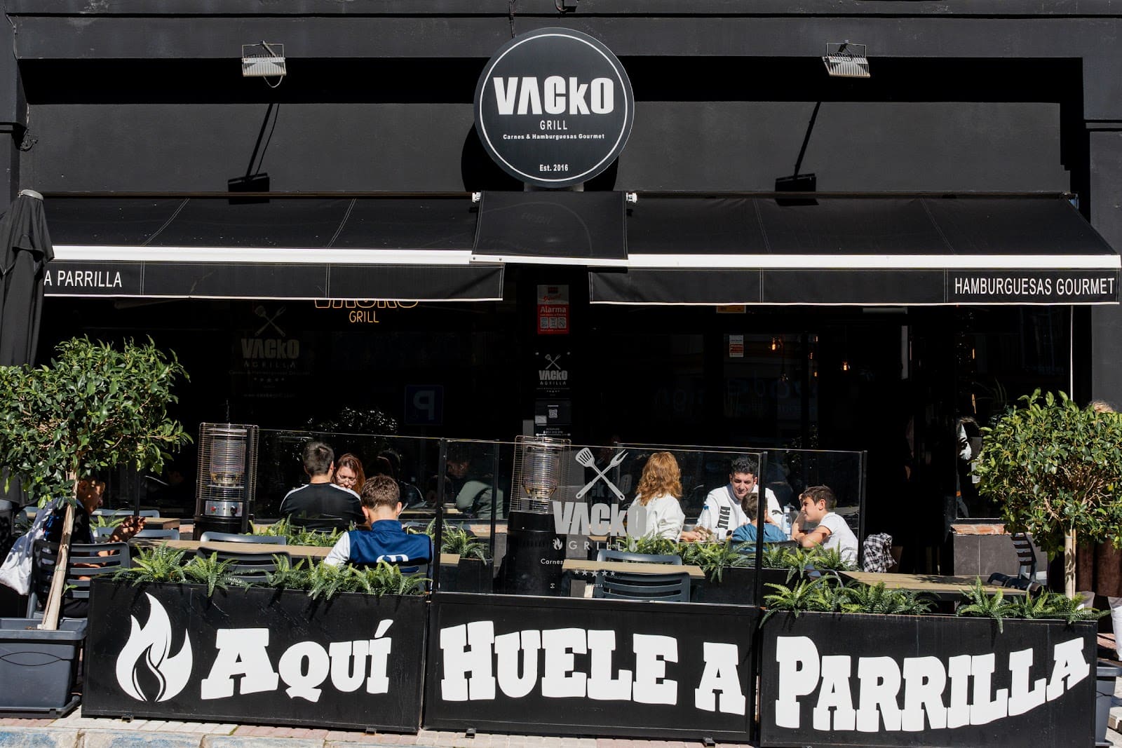 VACkO Grill: the food