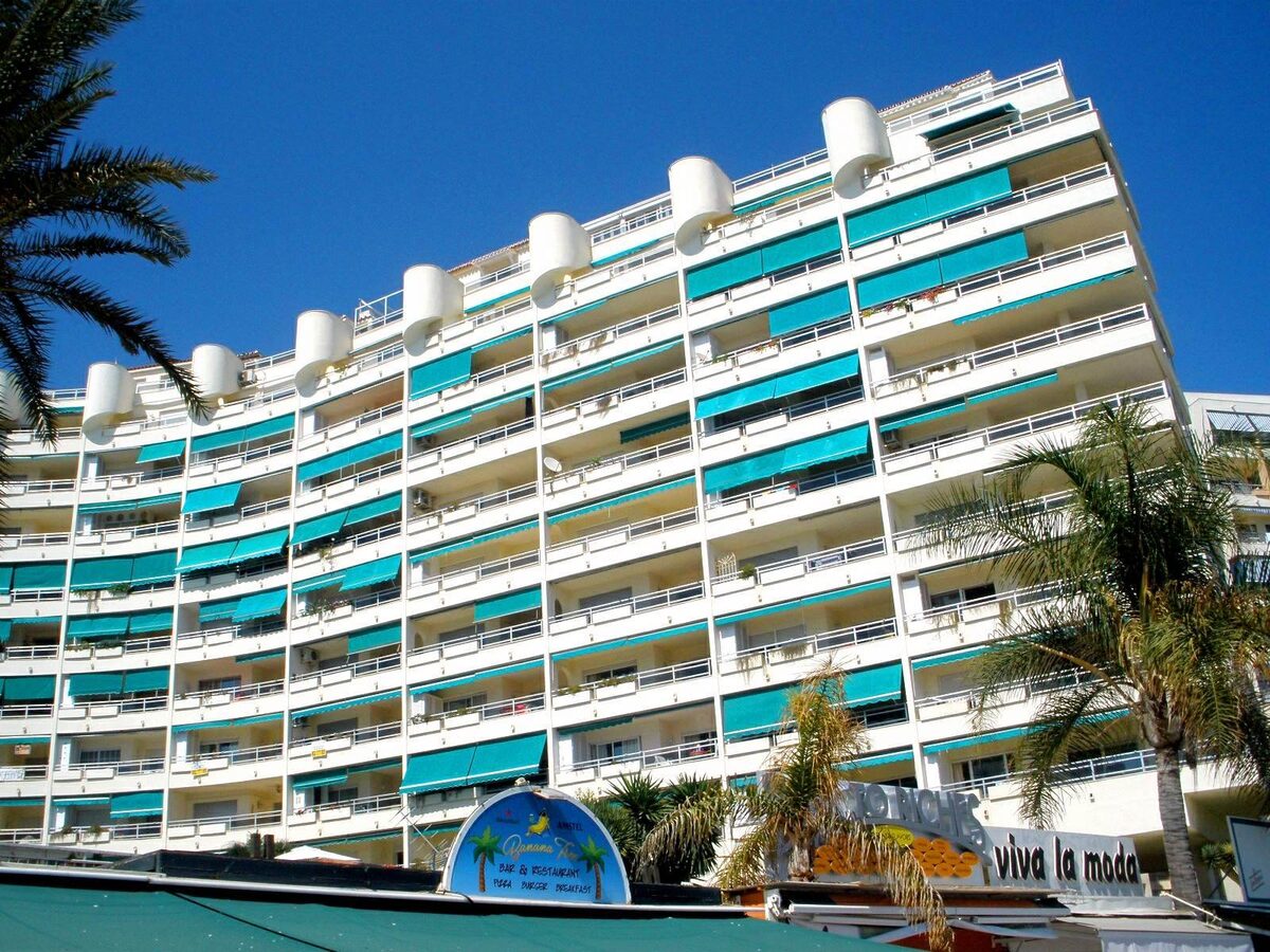 The Paseo Marítimo, Marbella's seafront promenade, in May