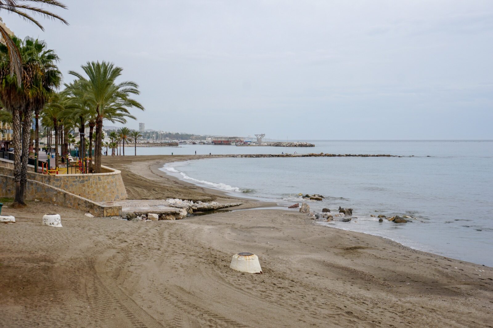 Playa de Río Real, on the sand bordering Los Monteros, Marbella